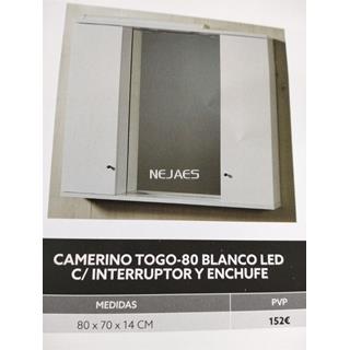 Camerino de baño TOGO BLANCO 80 - Imagen 1