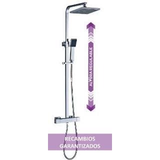 Columna ducha telescopica cuadrada - Imagen 1